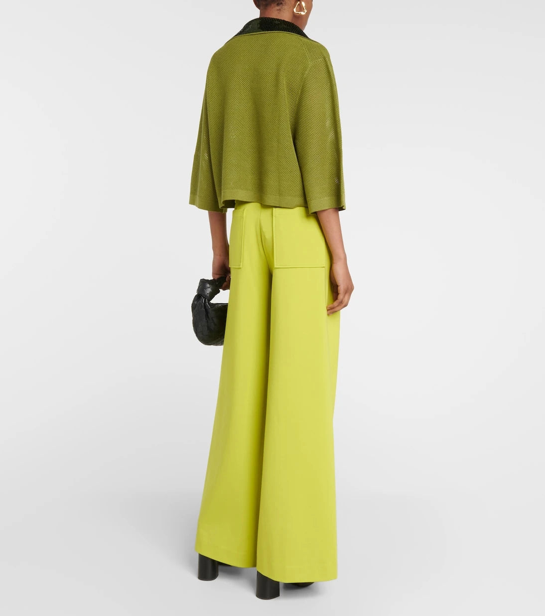 Dorothee Schumacher - Essential Ease wool-blend crop top