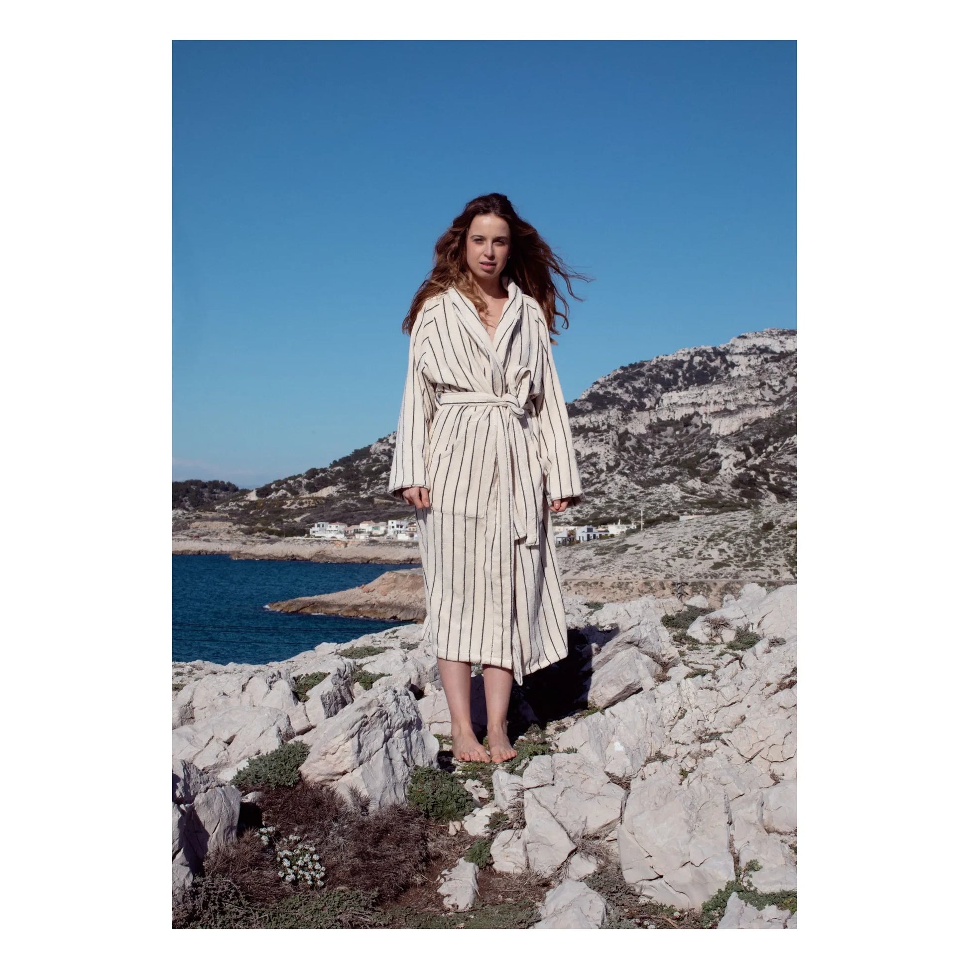 Bongusta - Naram bathrobe | Ecru
