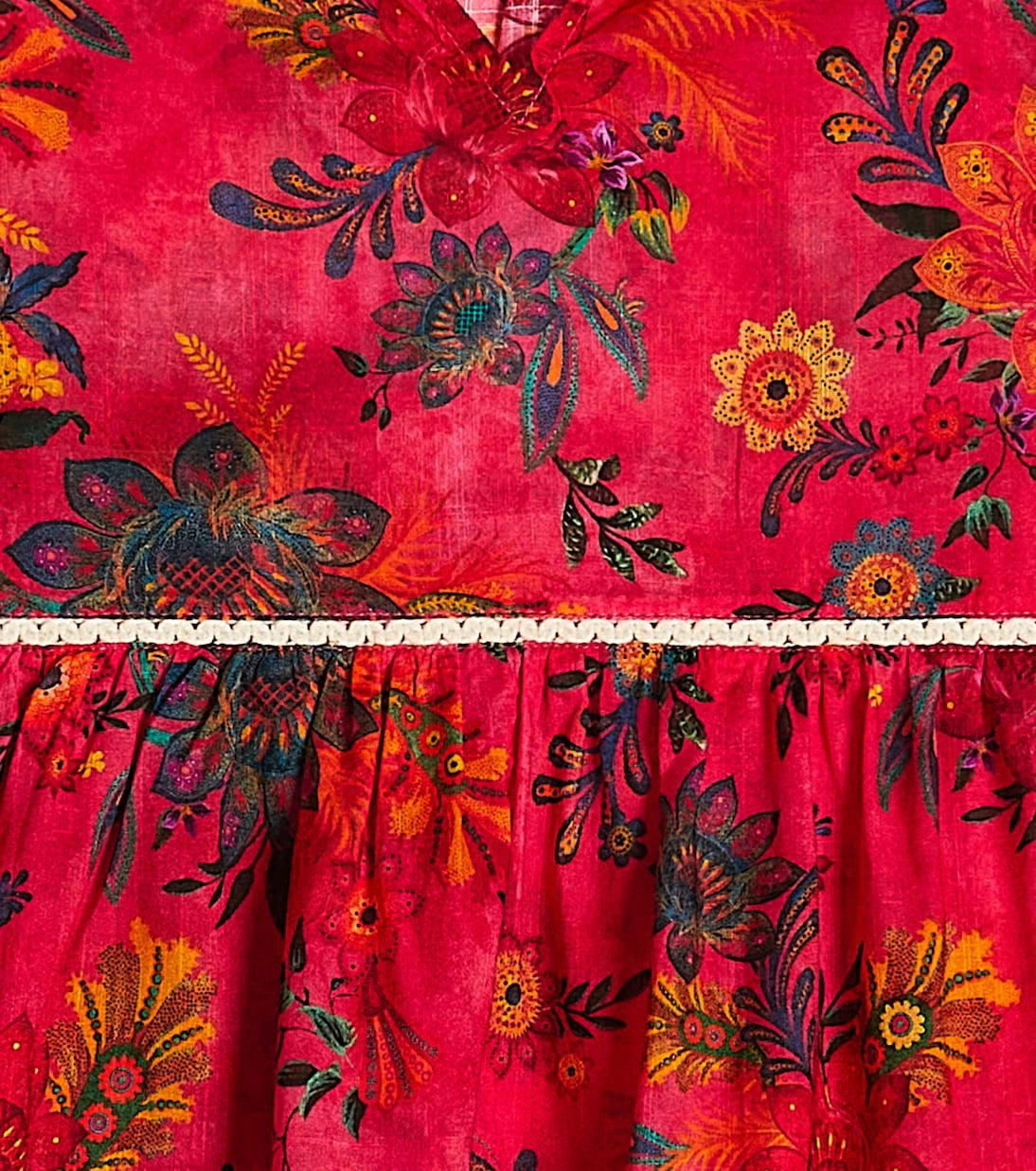 Zimmermann Kids - Ginger floral cotton dress
