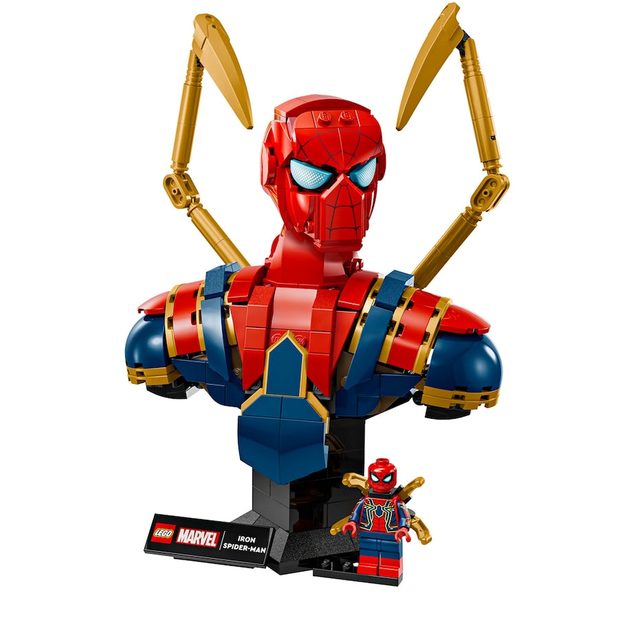 LEGO Marvel Iron Spider-Man Bust 76326