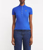 Blue Cotton Julie Polo Shirt
