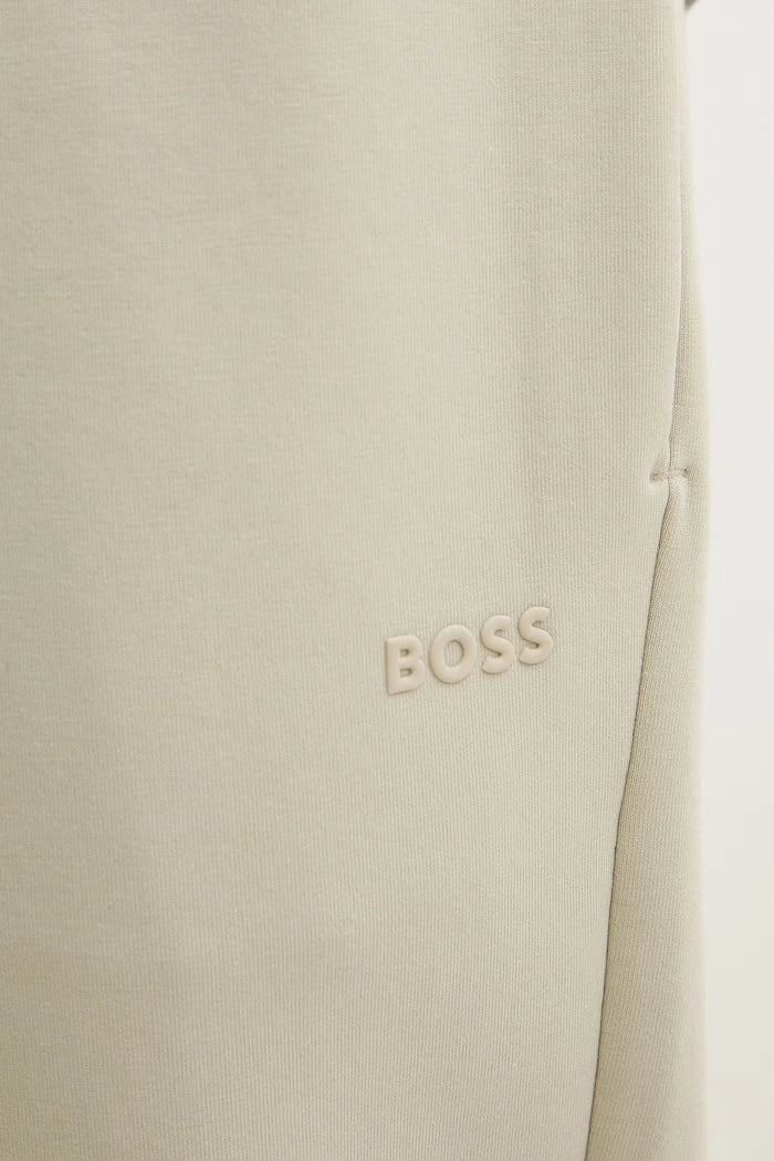 BOSS Green pamuk ve elastanlı erkek eşofman altı Hadiko