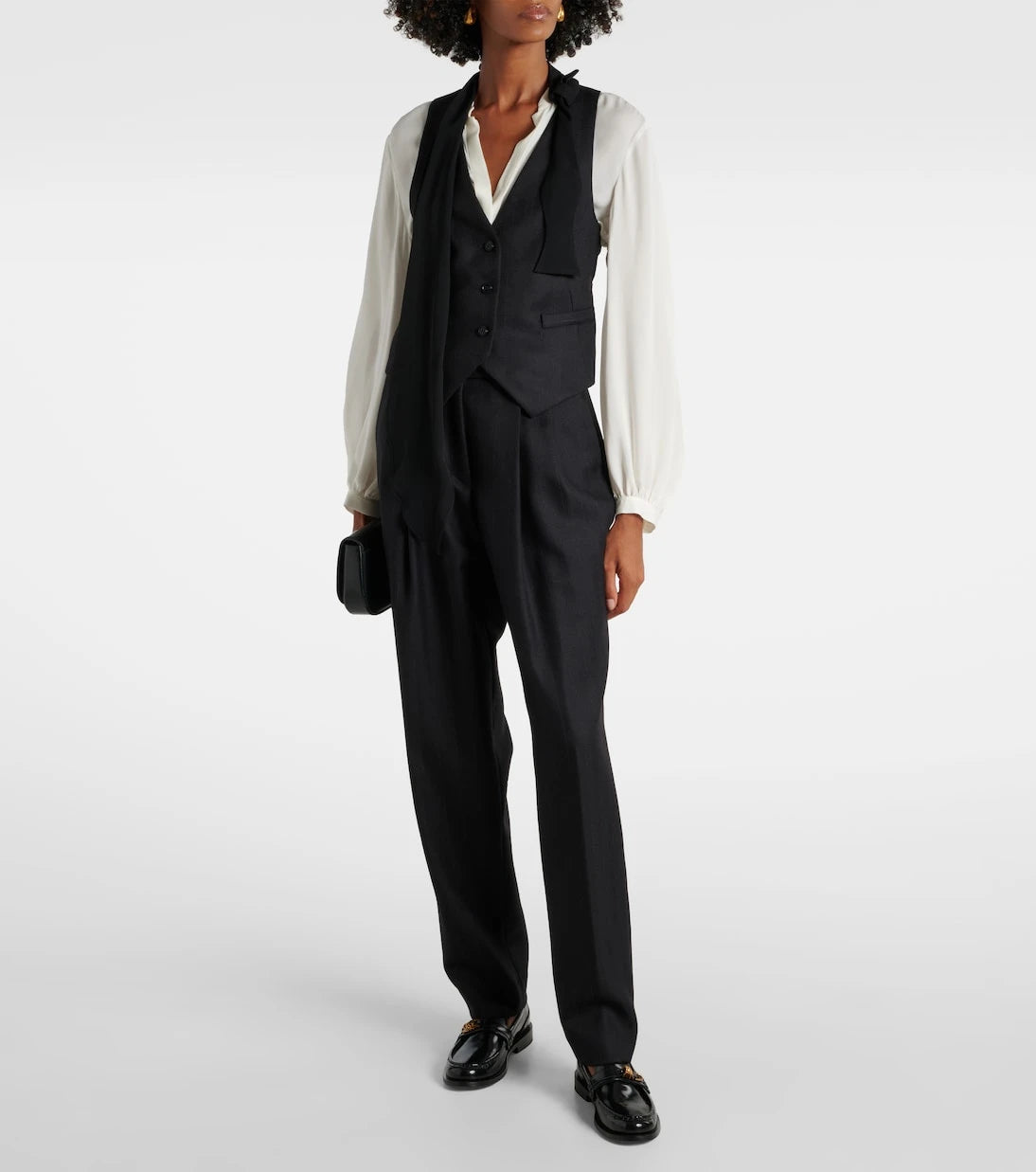 Dorothee Schumacher - Modern Sophistication pinstripe wool pants