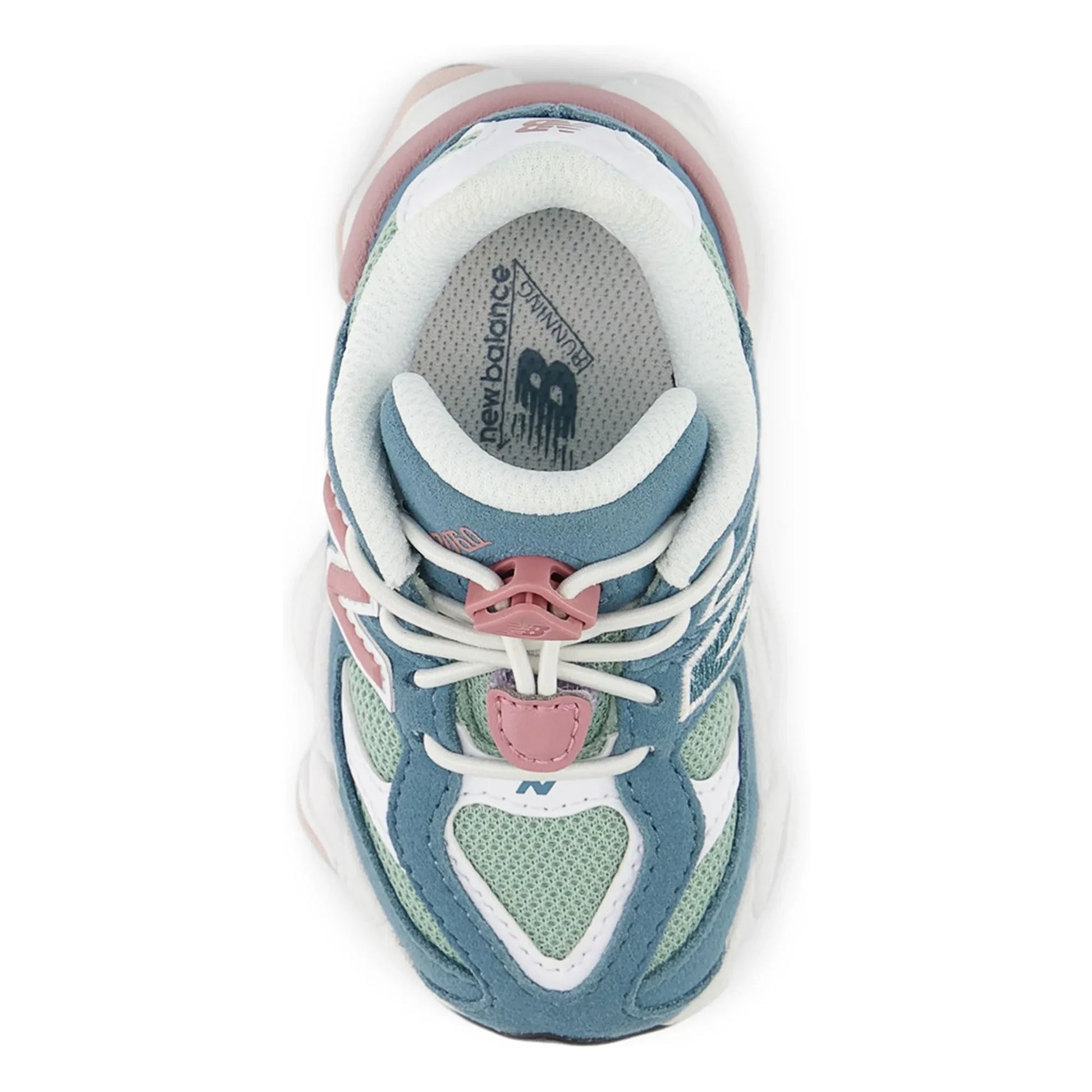 New Balance - Elasticated Lace Sneakers 9060 | Dark green
