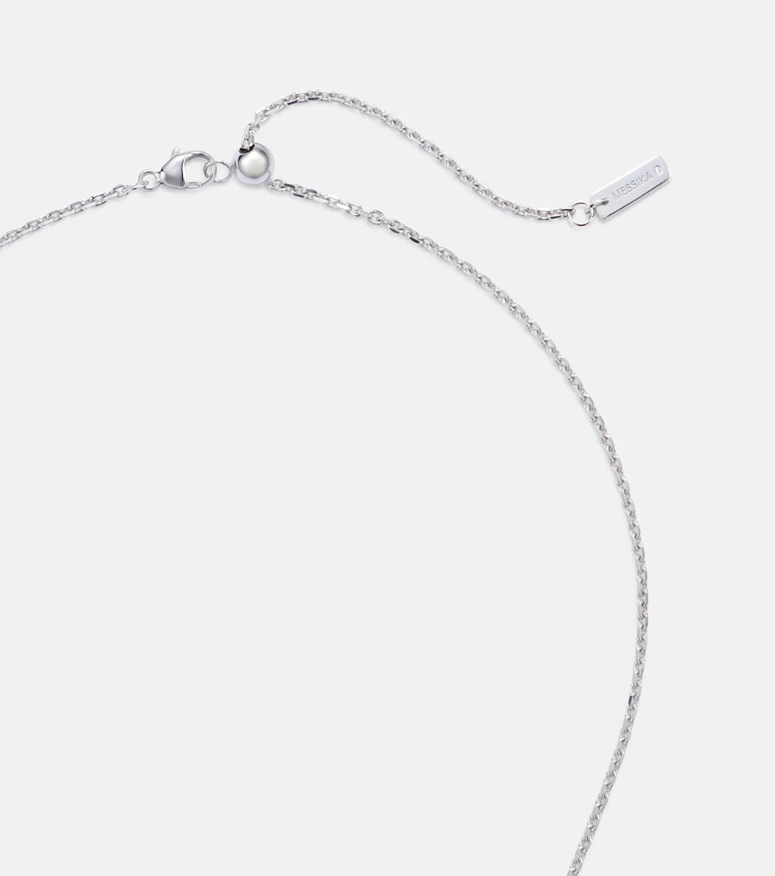 Messika - So Move 18kt white gold chain necklace with diamonds