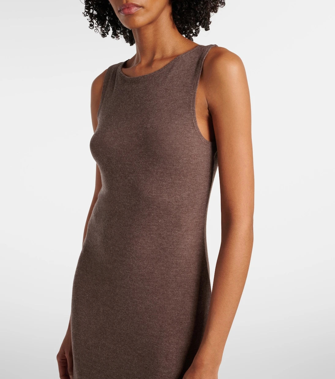 Leset - Lauren sleeveless jersey midi dress