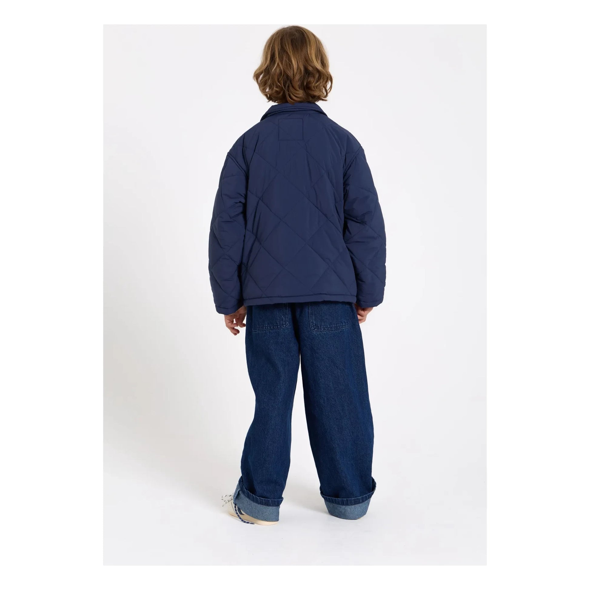 Smallable Kid - Sonny Quilted Jacket | Navy blue