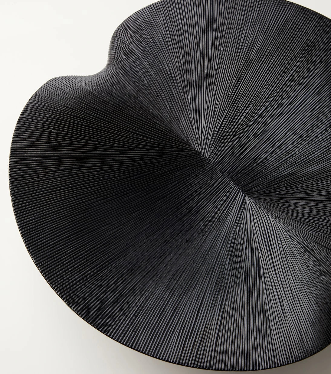 Zanat - Kala Low walnut bowl by Monica Förster