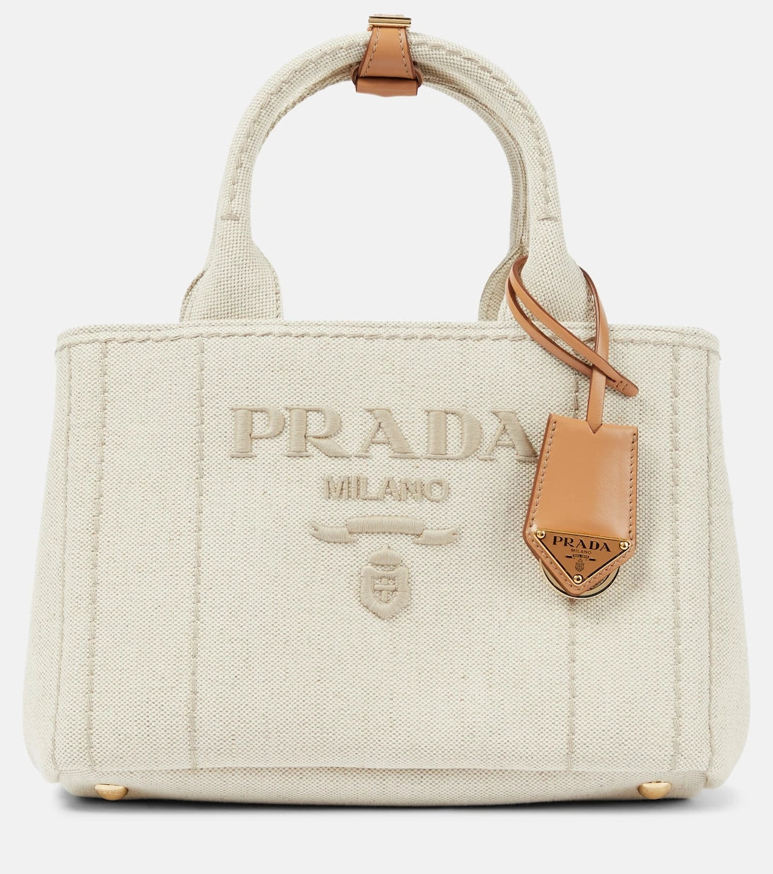 Prada - Giardiniera Medium canvas tote bag