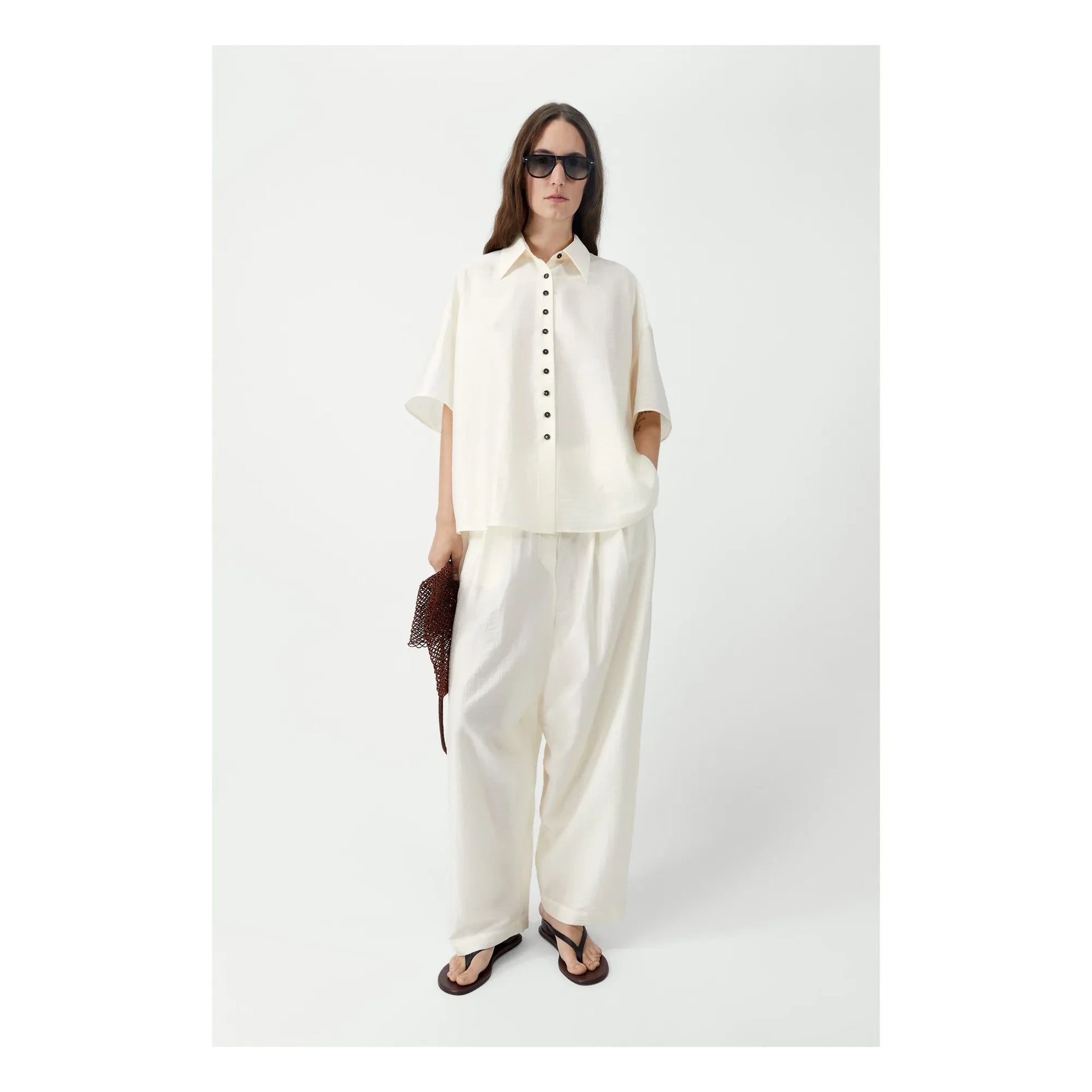 Cordera - Short-sleeved shirt | White