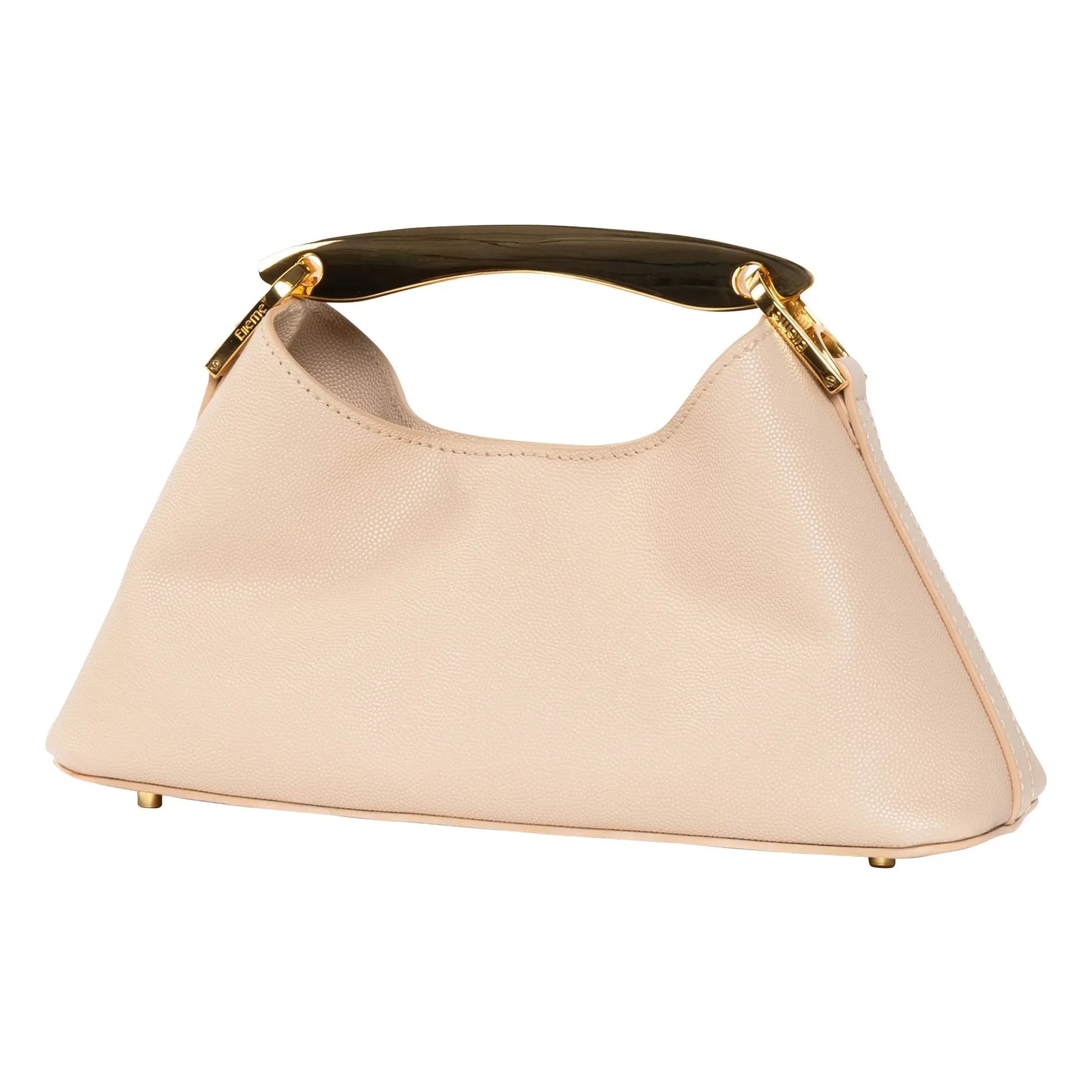 Elleme - Bag Mini Boomerang Caviar Leather | Nude
