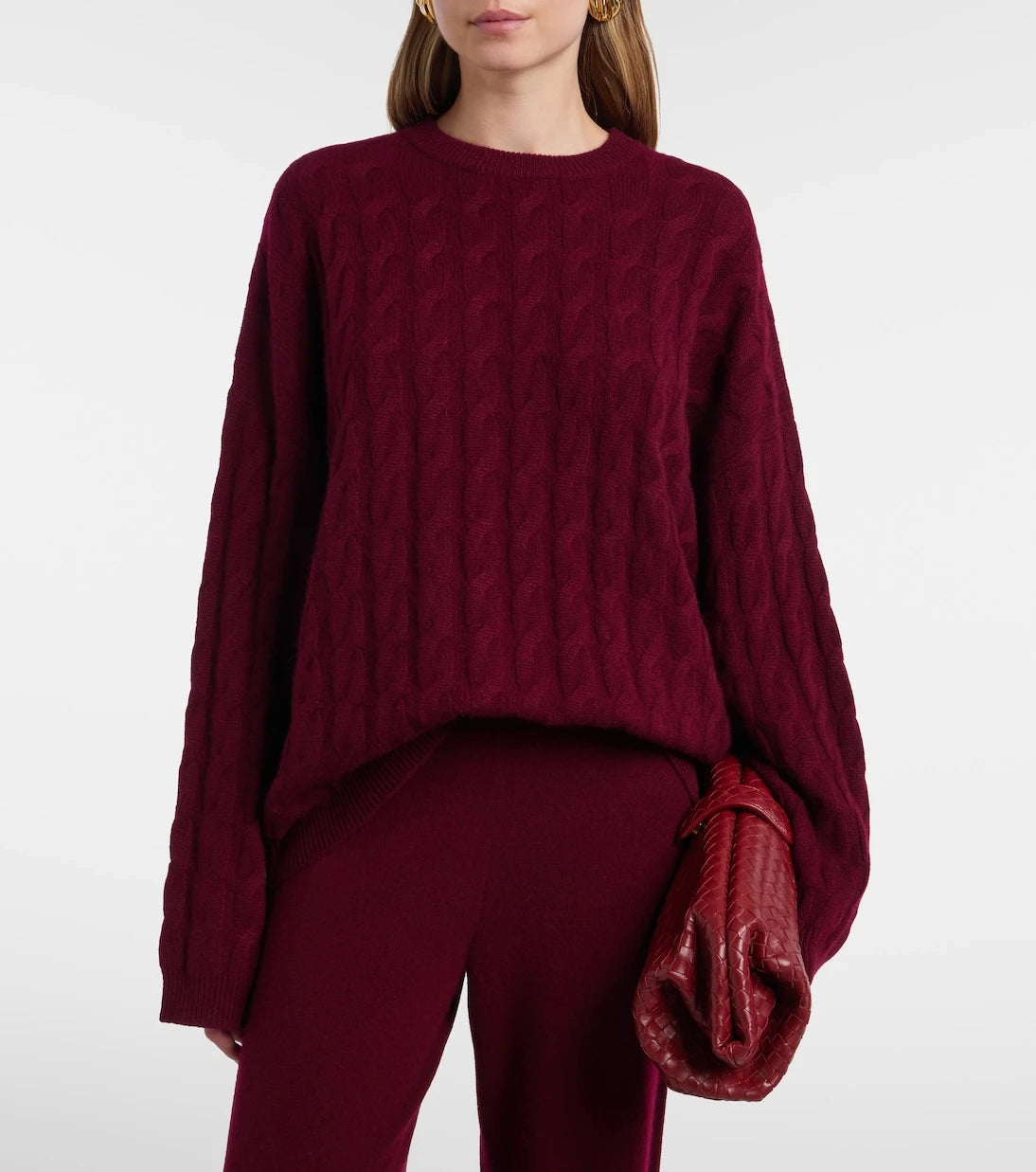 Lisa Yang - Seymour cable-knit cashmere sweater
