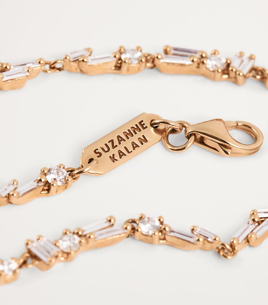 Rose Gold and Diamond Sparkler Bracelet