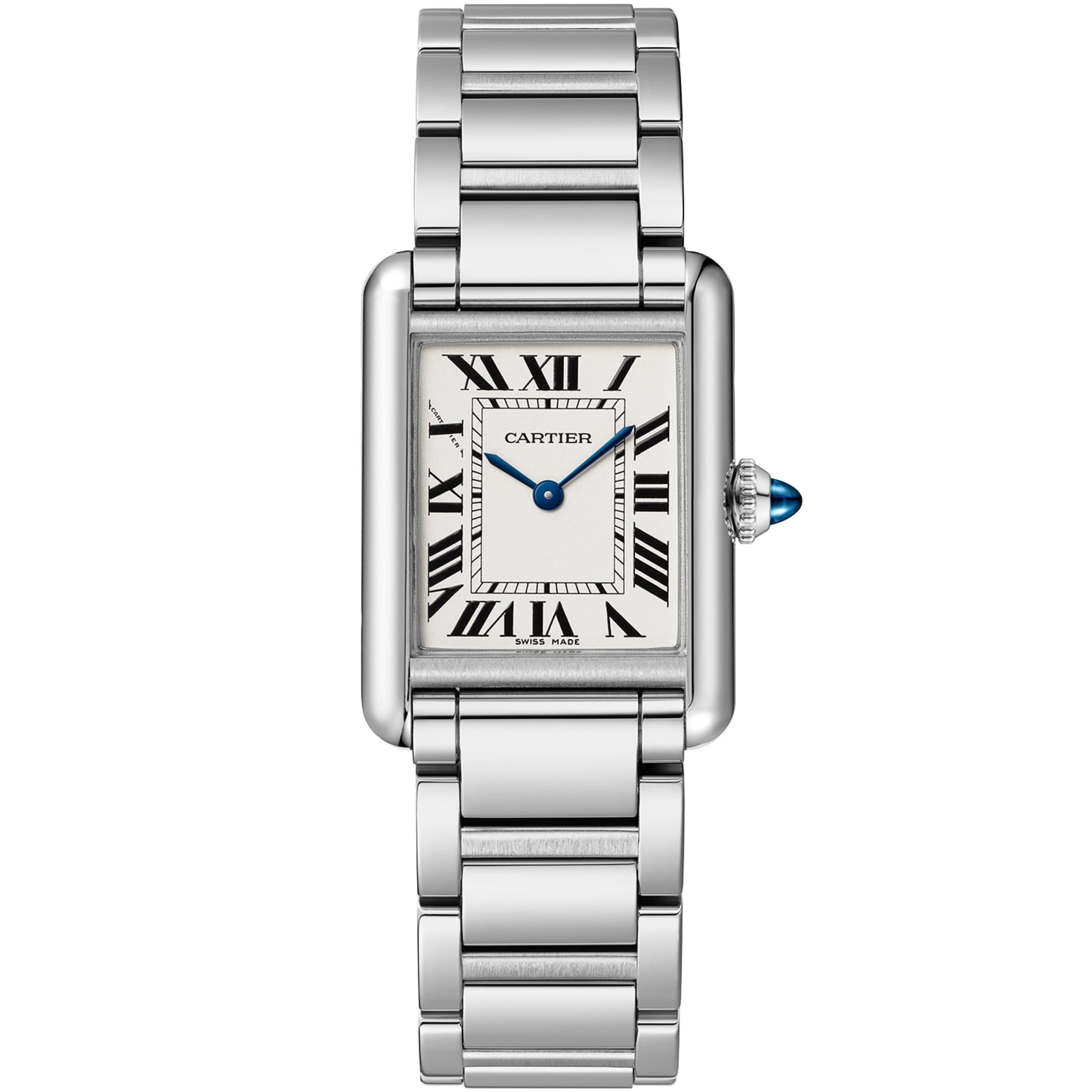 Cartier Small Steel Tank Must Watch 22mm