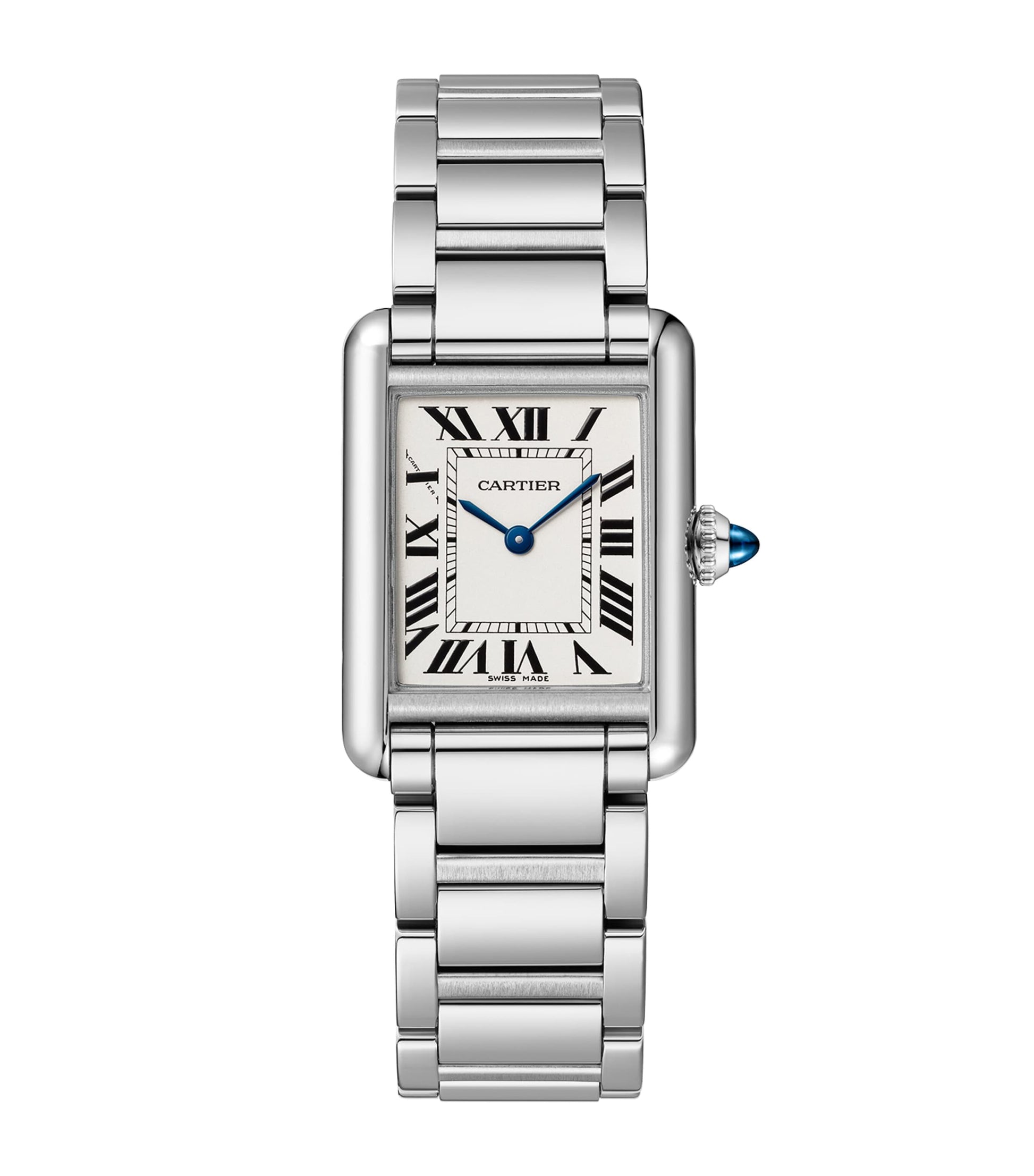 Cartier Small Steel Tank Must Watch 22mm