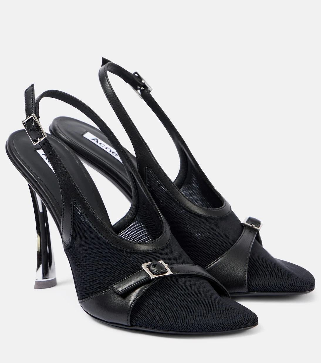 Acne Studios - Beba mesh slingback pumps