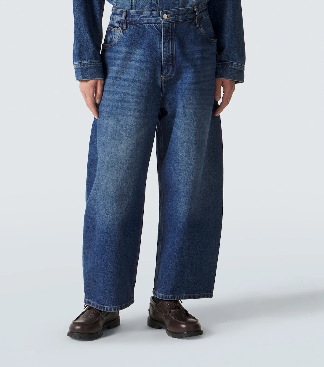 Studio Nicholson - Paolo barrel-leg jeans