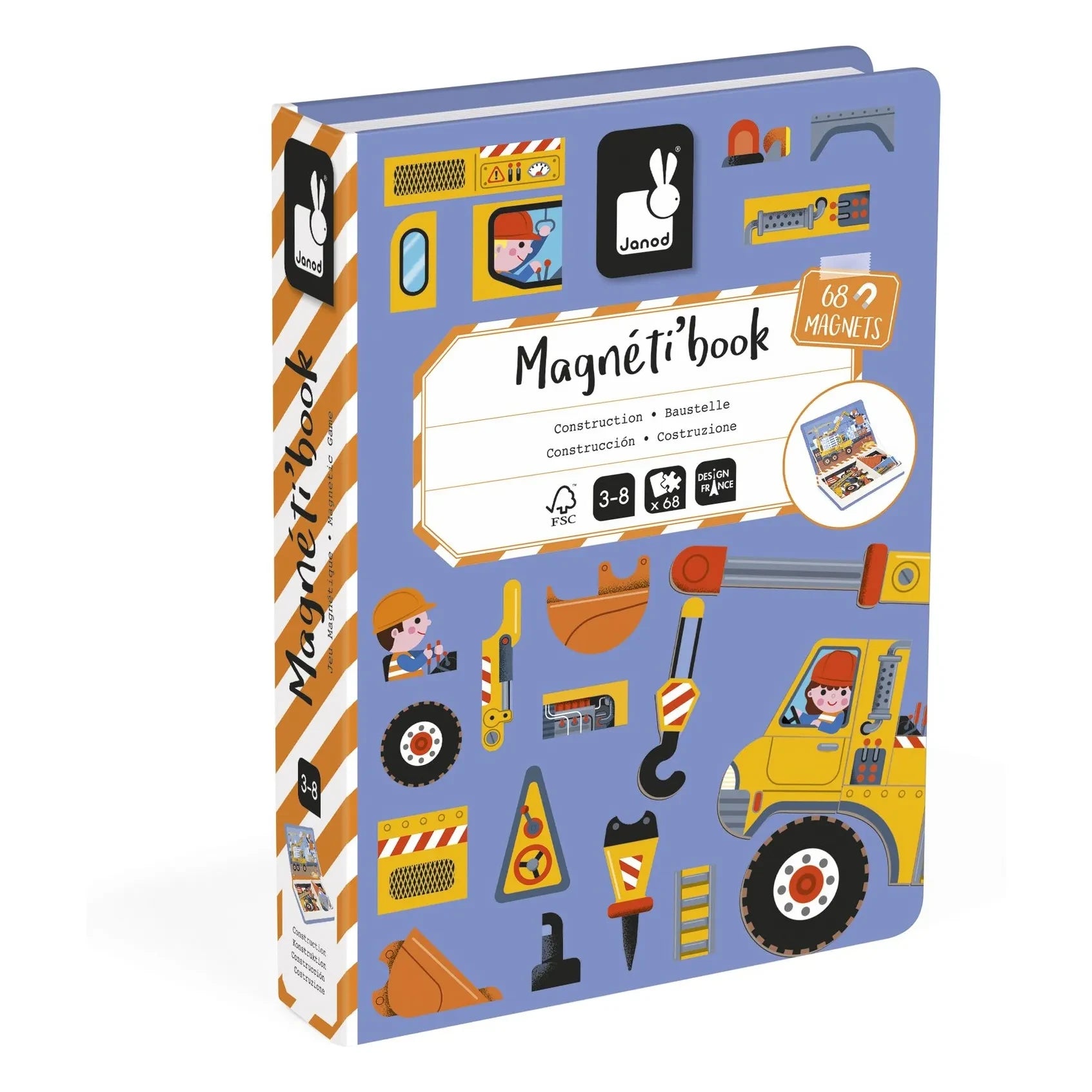 Janod - Magneti'book - Construction