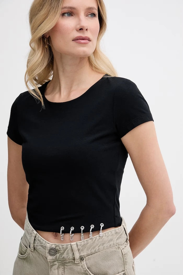 Guess Kadın Pamuklu Tişört ELISABETTE