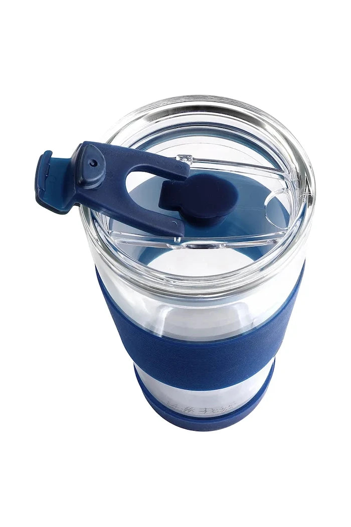 Термочаша със сламка Vialli Design Fuori 600 ml
