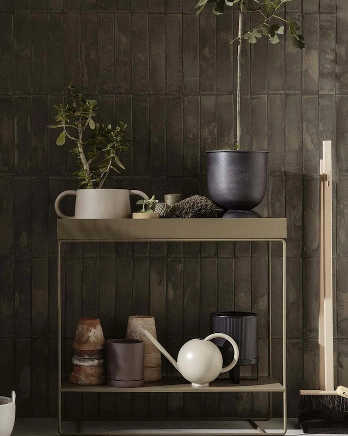 ferm LIVING Bau Pot S/18 x 24 cm Ayaklı Saksı
