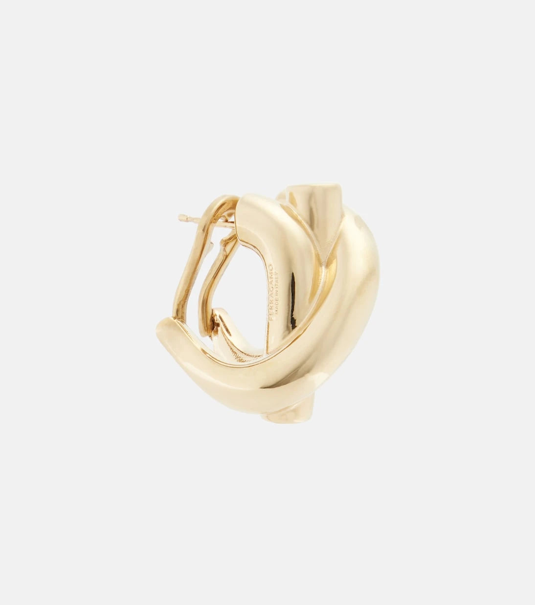 Ferragamo - Gold-plated earrings