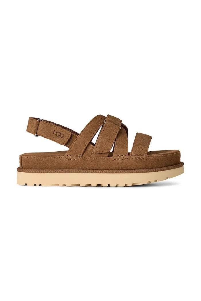 Велурени сандали UGG W Goldenstar Gleam