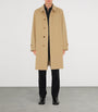 Cotton Gabardine Car Coat FLAX