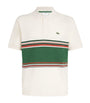 Lacoste Cotton Contrast Stripe Polo Shirt