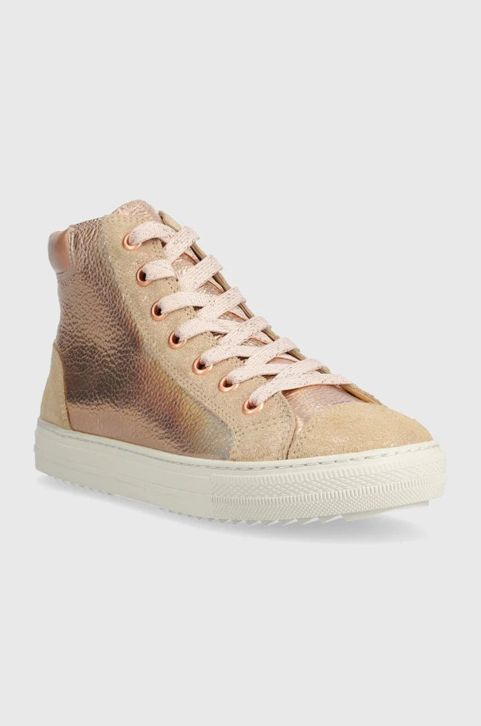 Pom D'api SWAG ZIP LACE Çocuk Deri Sneaker