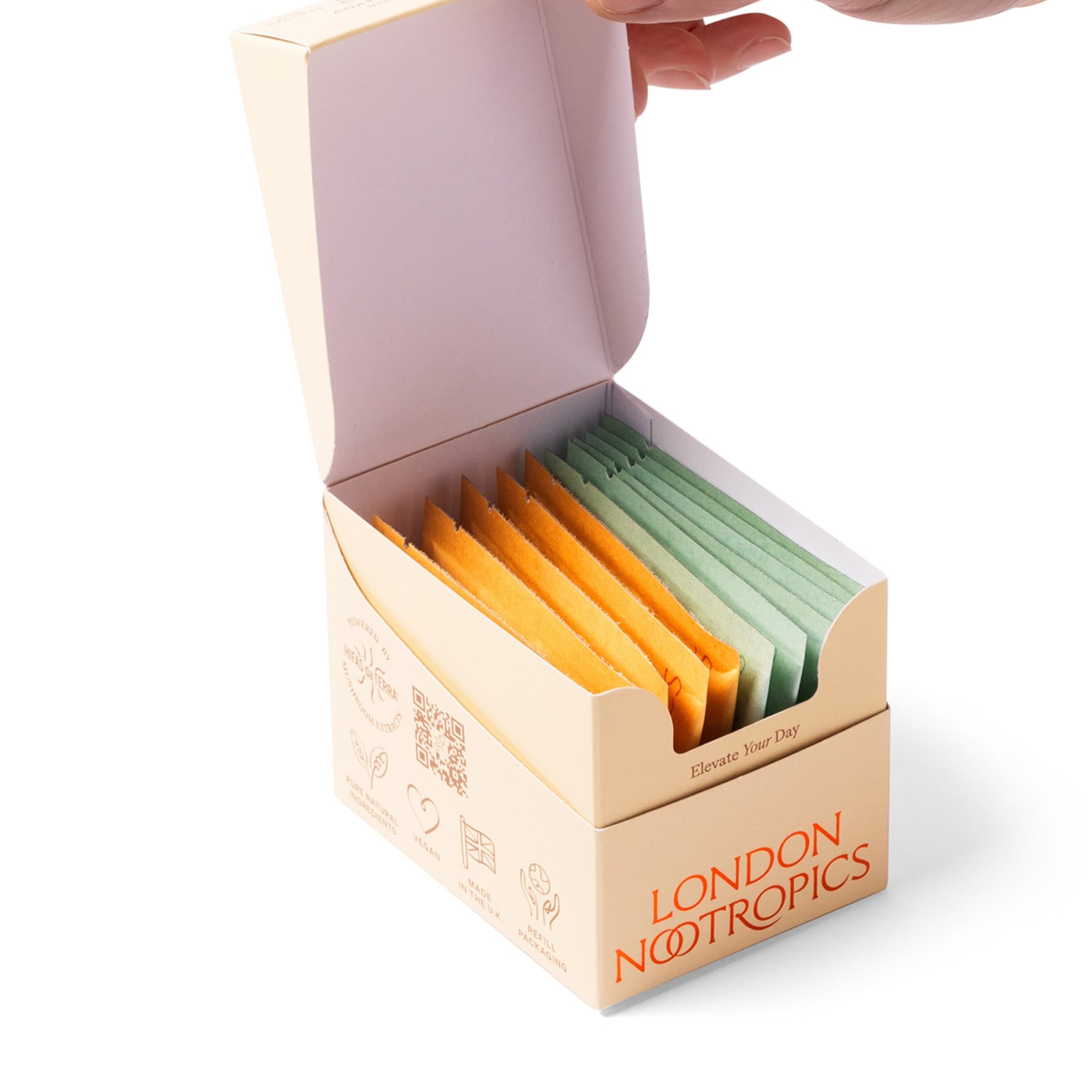 London Nootropics Mushroom Coffee Box (12 Sachets)
