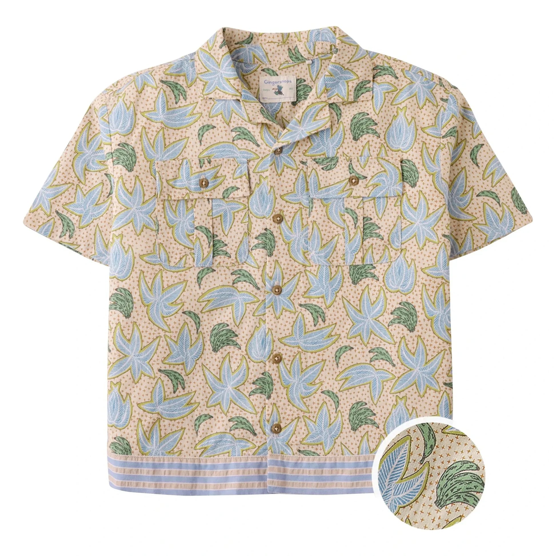 Gingersnaps - Banana Linen Shirt | Beige