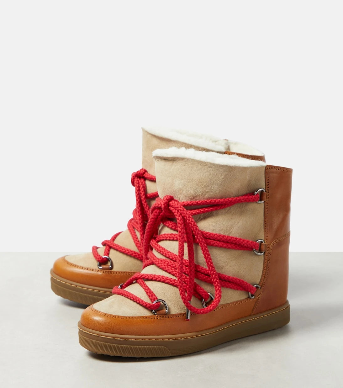 Isabel Marant - Nowles leather snow boots