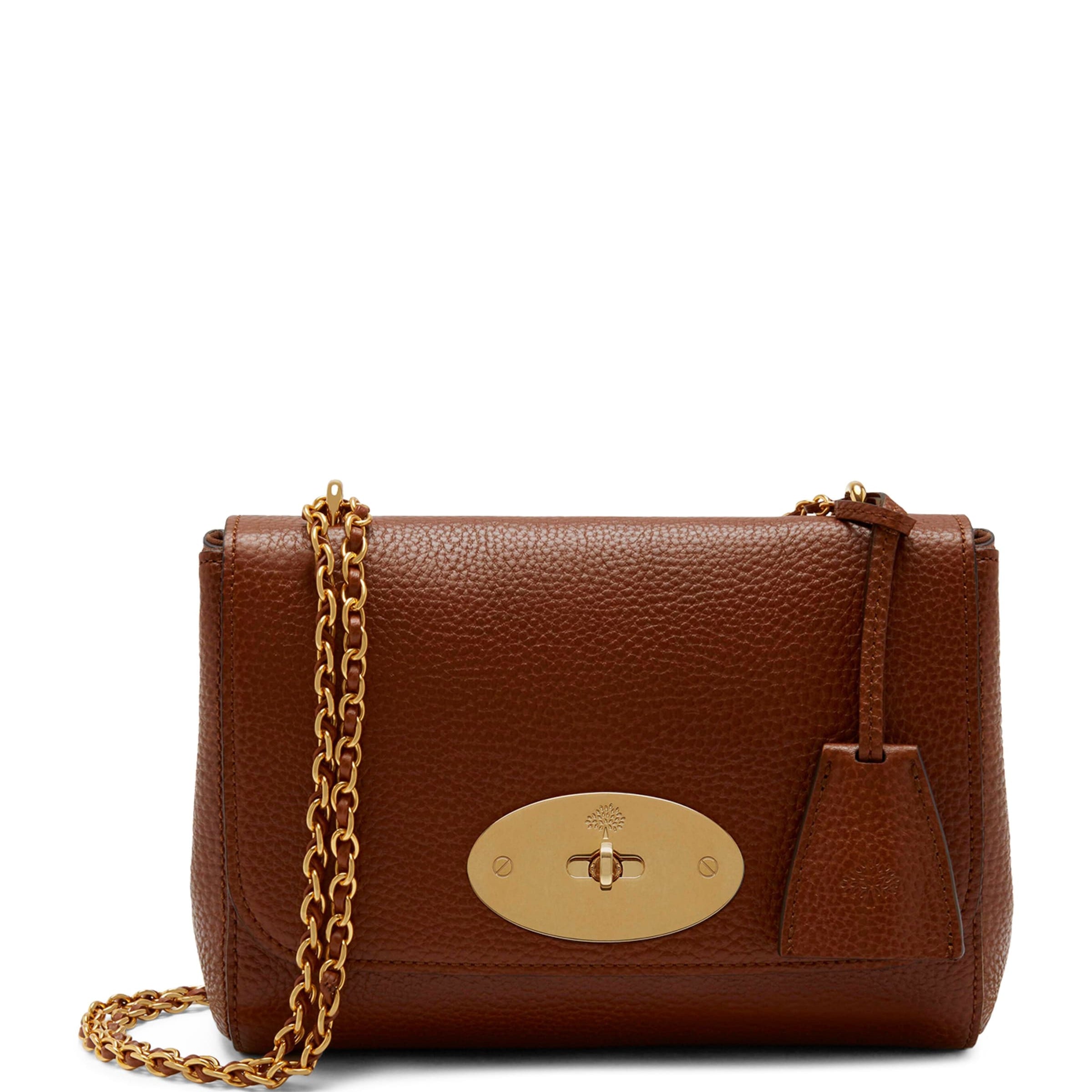 Brown Leather Lily Shoulder Bag