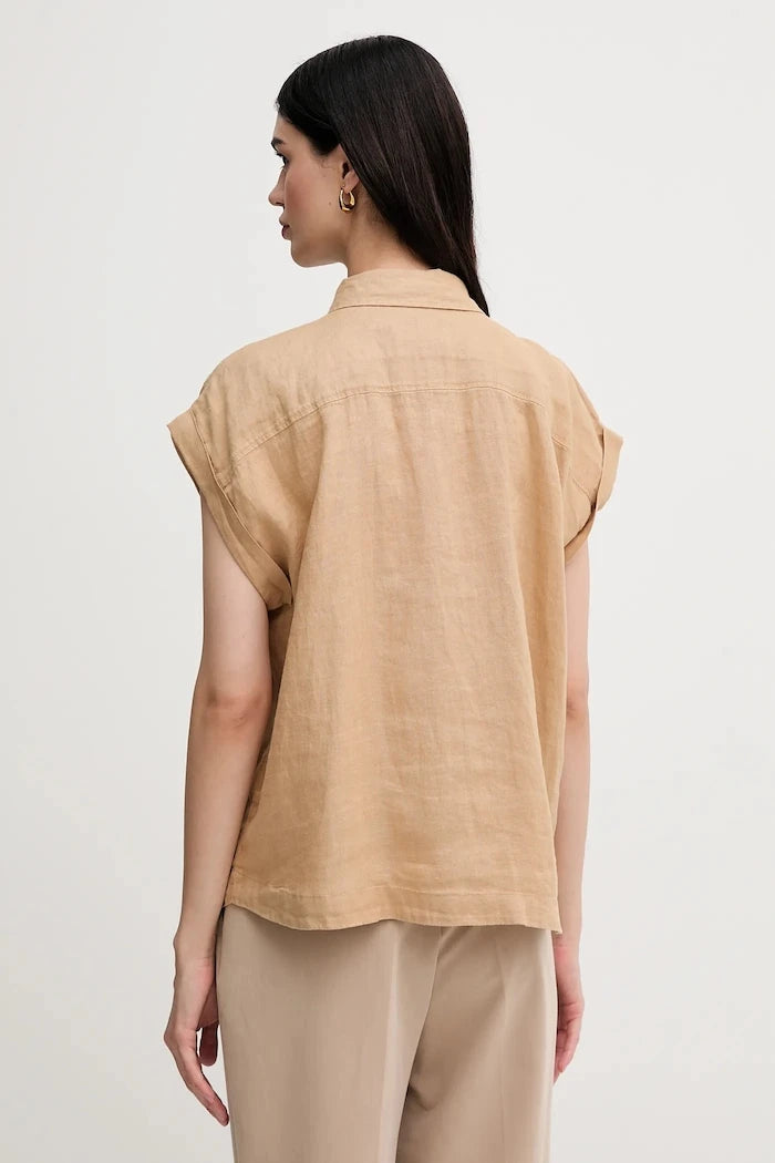 Ленена риза United Colors of Benetton
