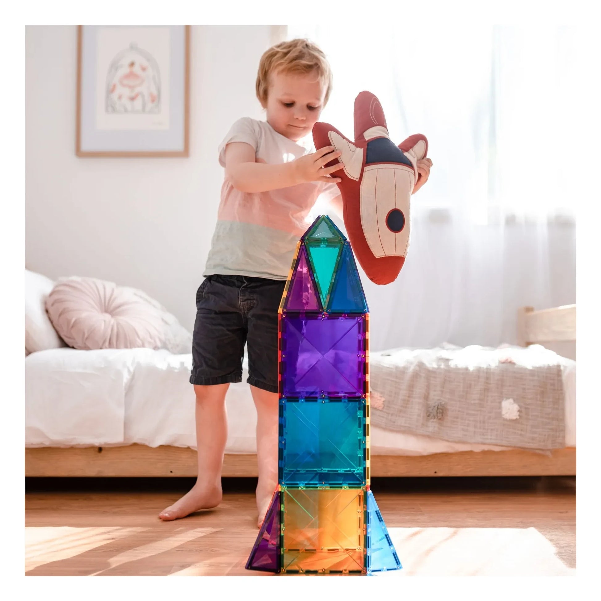 Connetix - Mega pack - 212 pieces | Rainbow