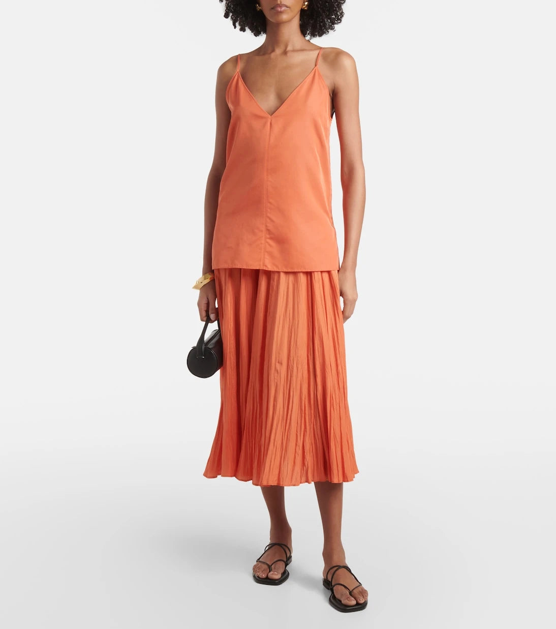 Joseph - Sully silk midi skirt