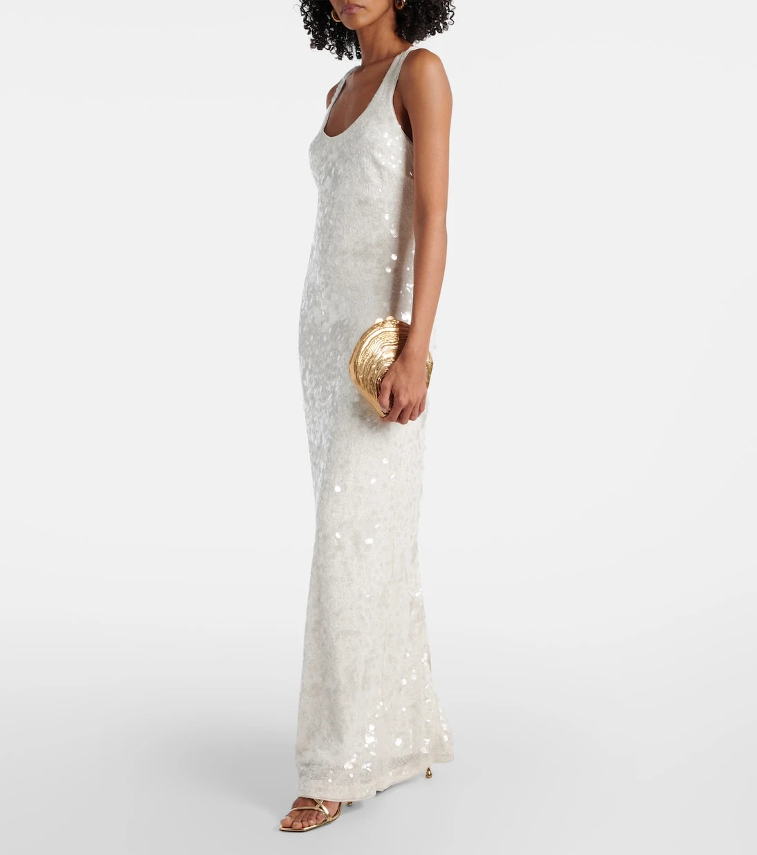 Simkhai - Cove Shell clutch