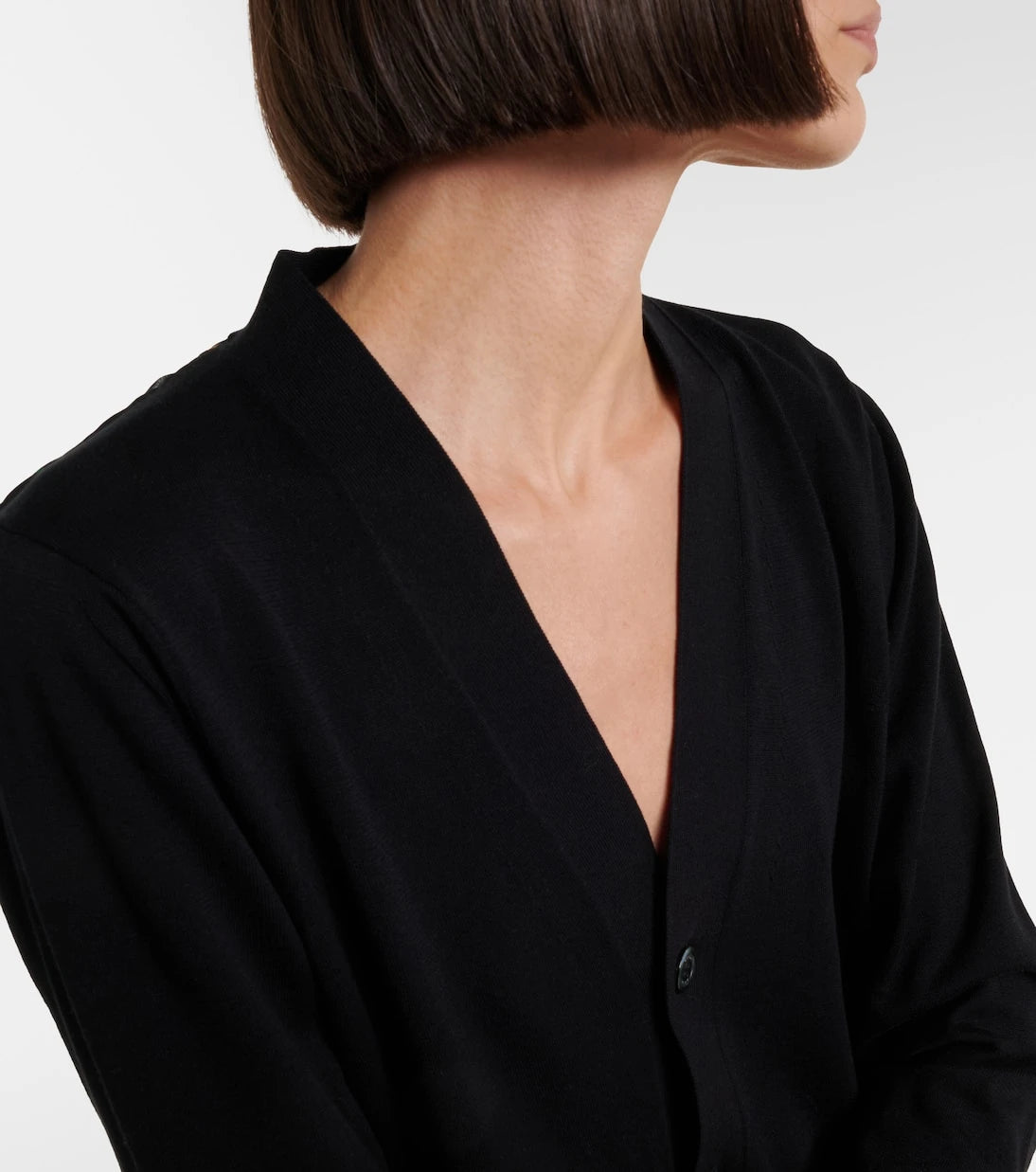 Sacai - Printed cotton cardigan