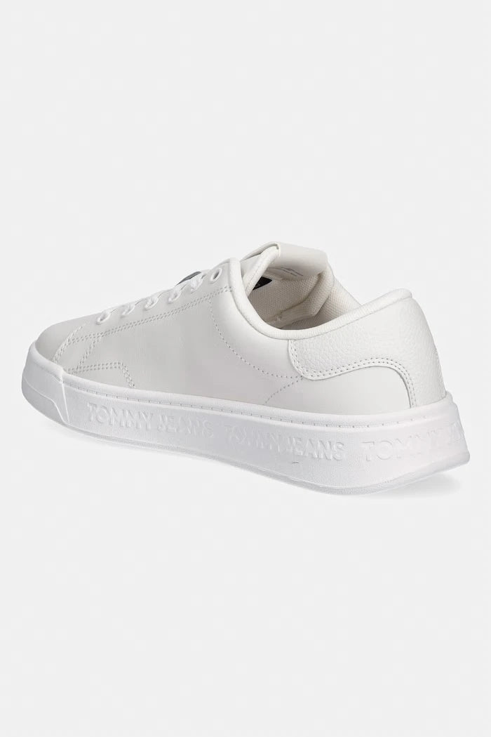 Tommy Jeans TJW SCRIPT CUPSOLE маратонки дамски кожени