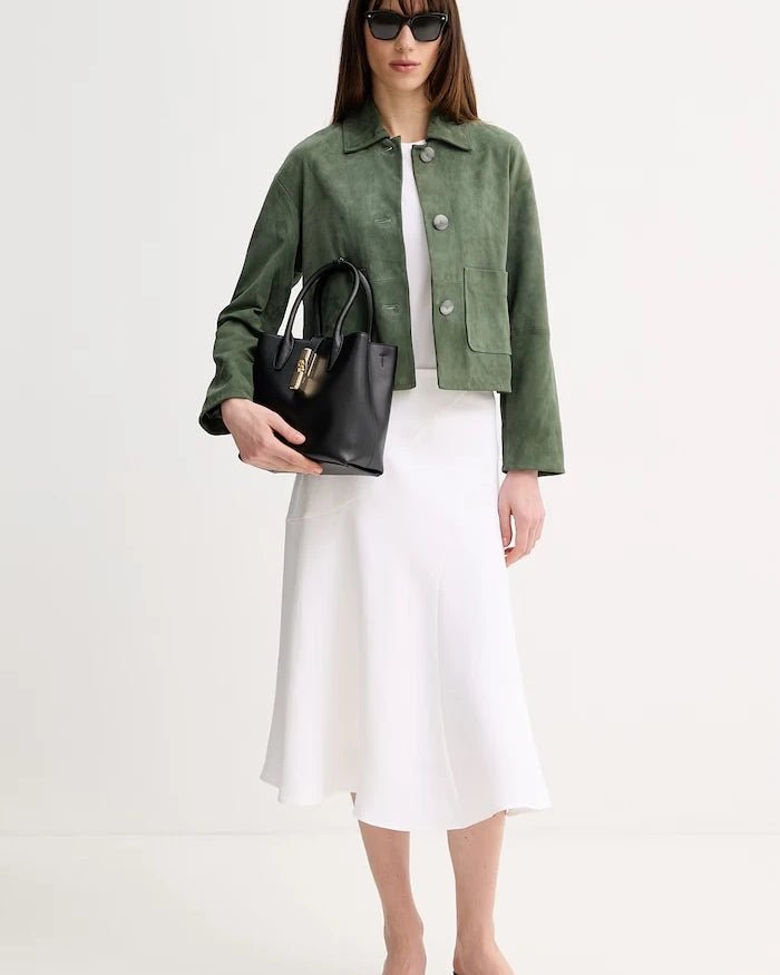 MM by Max Mara тениска basic дамска от памук с еластан MULINO