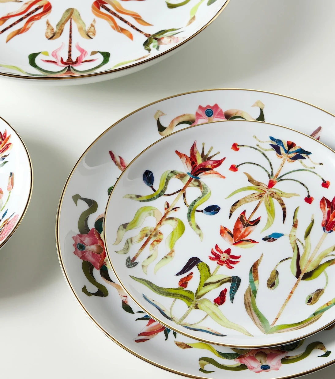 L'Objet - Grand Tour porcelain dessert plate