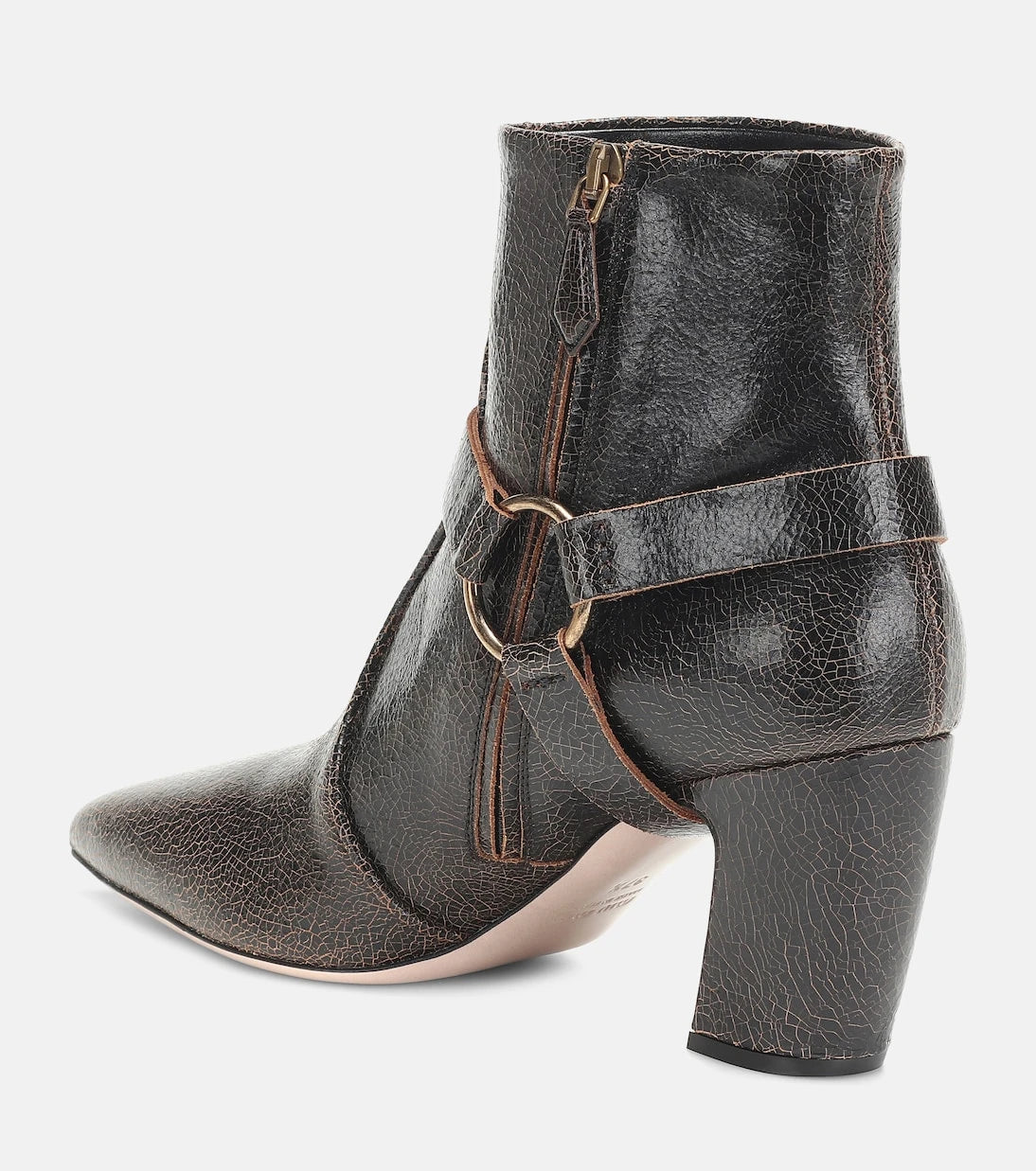 Miu Miu - Leather ankle boots