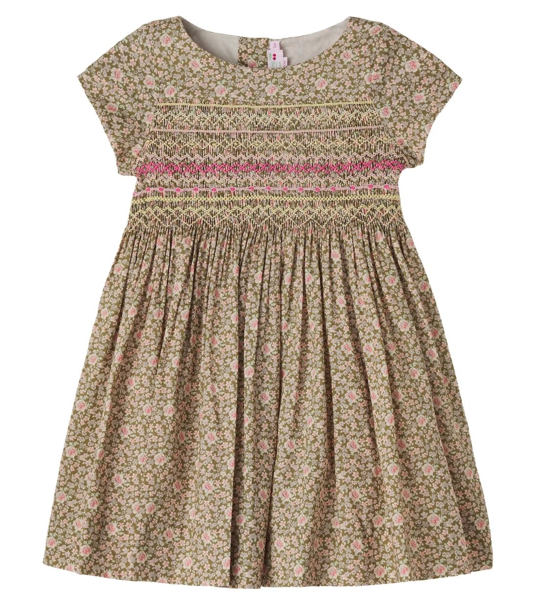 Bonpoint - Duchesse smocked floral cotton dress