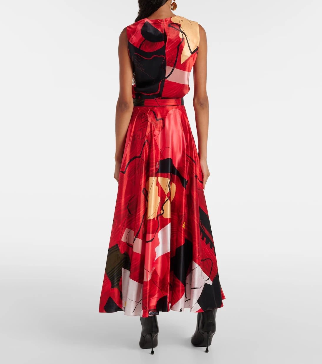 Roksanda - Kiara printed satin top