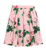 Dolce & Gabbana Kids Pleated Rose Print Skirt (8-12+ Years)