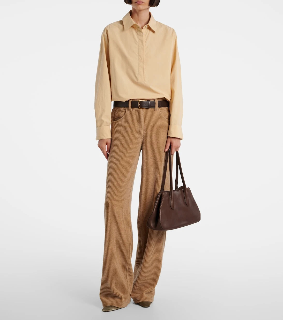 The Row - Alger Medium leather shoulder bag