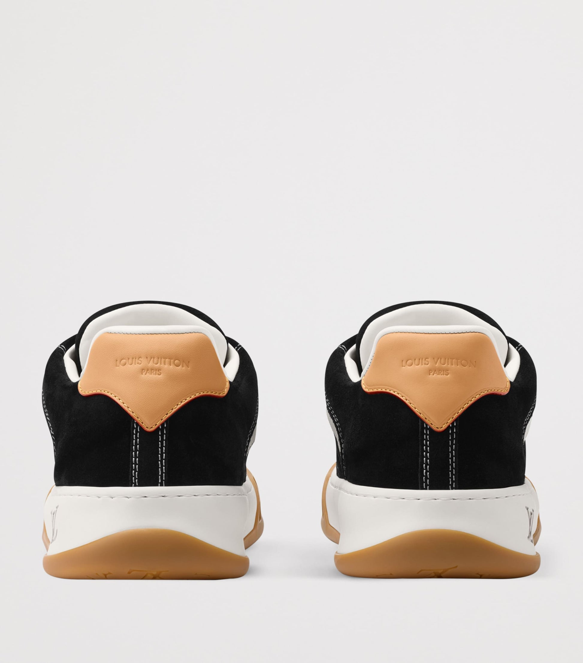 Suede Tilted Low-Top Sneakers