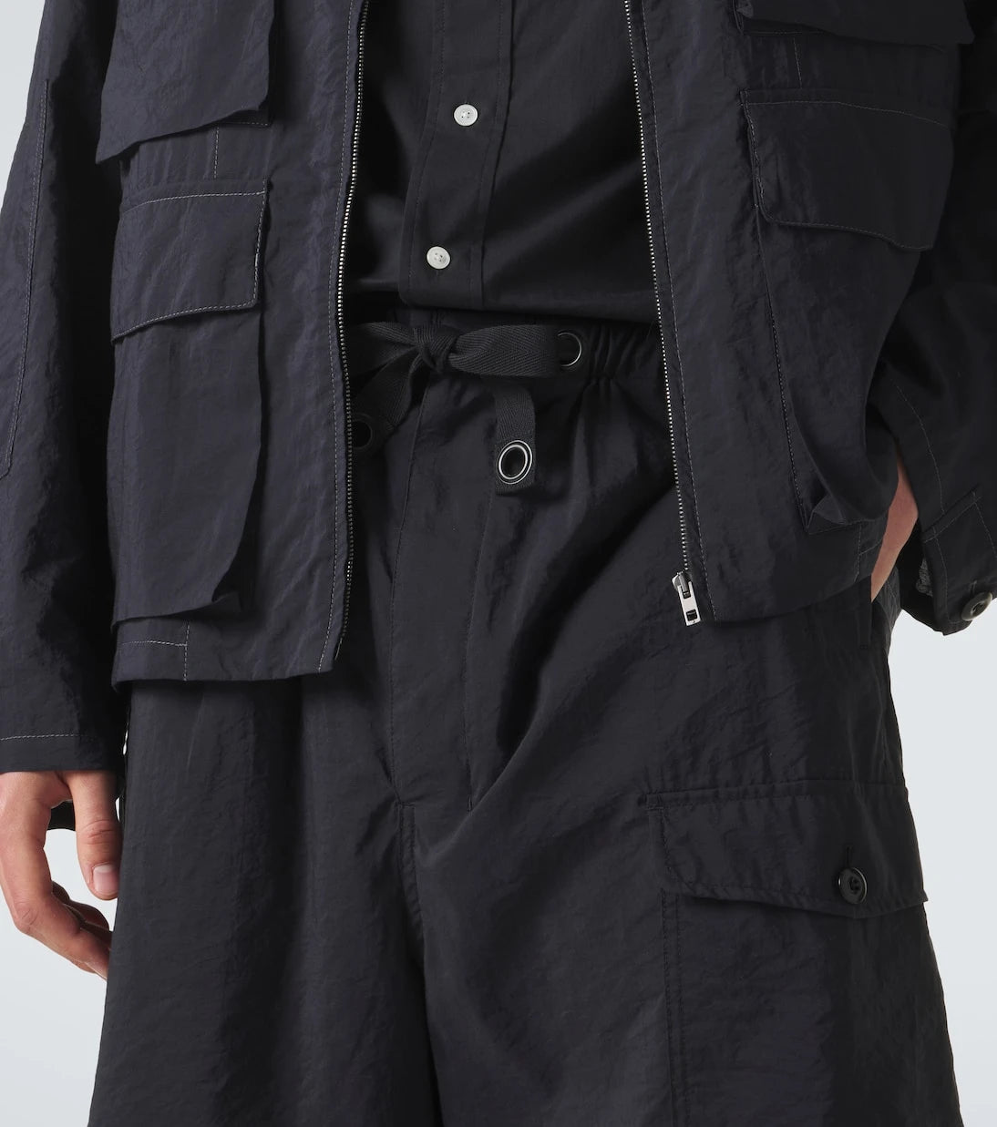 Lemaire - Cotton-blend Bermuda shorts