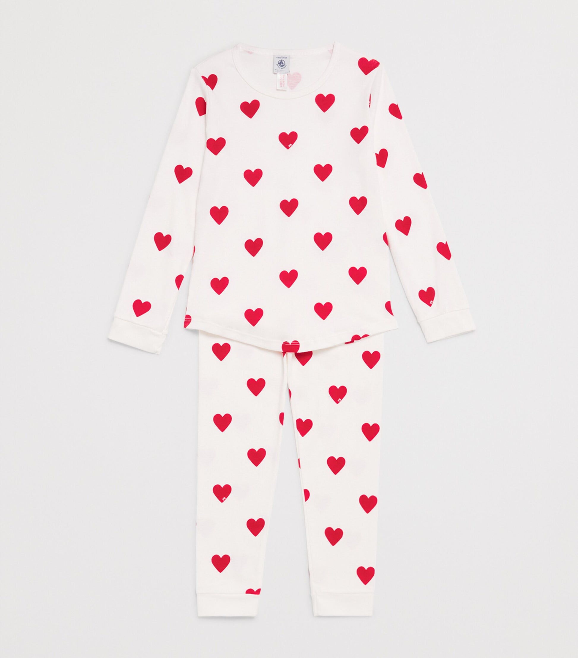Cotton Heart Pyjama Set (4-12 Years)